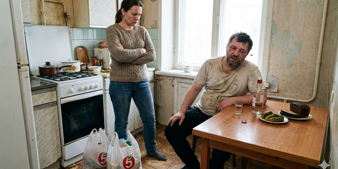 Муж алкоголик: правила выживания