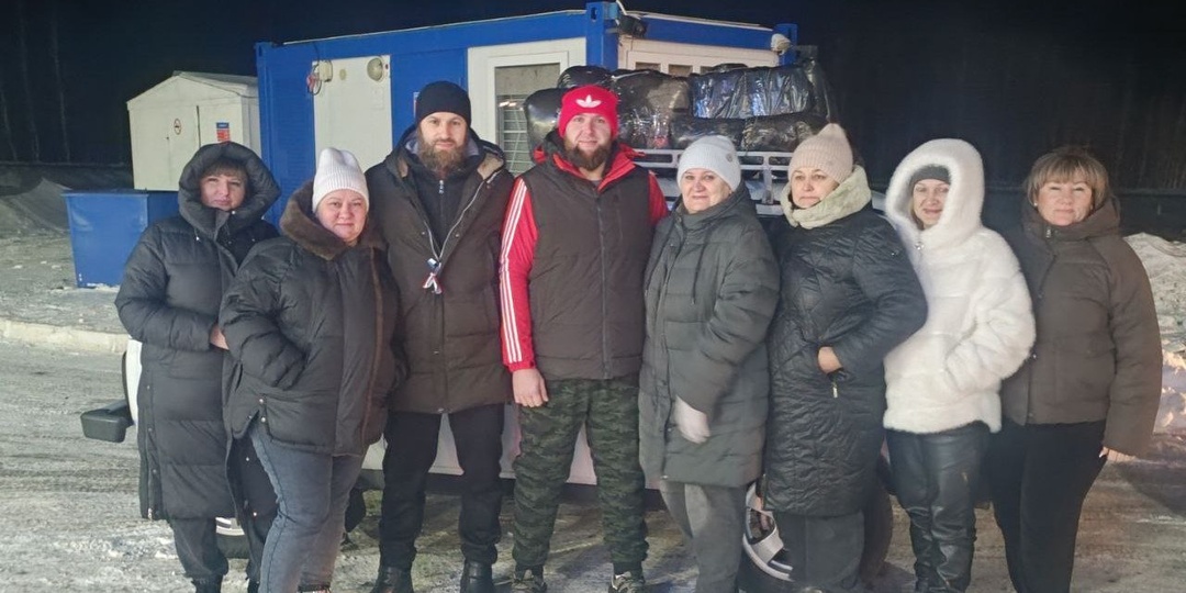 Жители Русско-Полянского района отправили в зону проведения СВО внедорожник