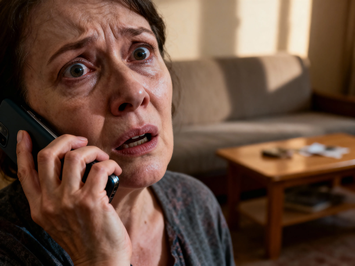 «Ничего не делай, — сказал я твёрдо. — Клади трубку. Сейчас приду».