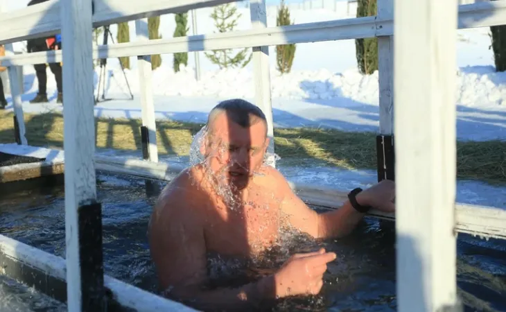 Крещение-2024 . Фото: Екатерина Смолихина / amic.ru