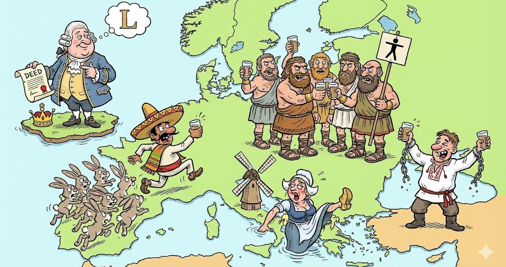 Откуда взялись названия европейских стран, которые мы знаем сегодня?