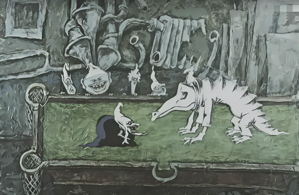 Кадр из мультфильма «Халиф-аист» (1981). Скриншот.