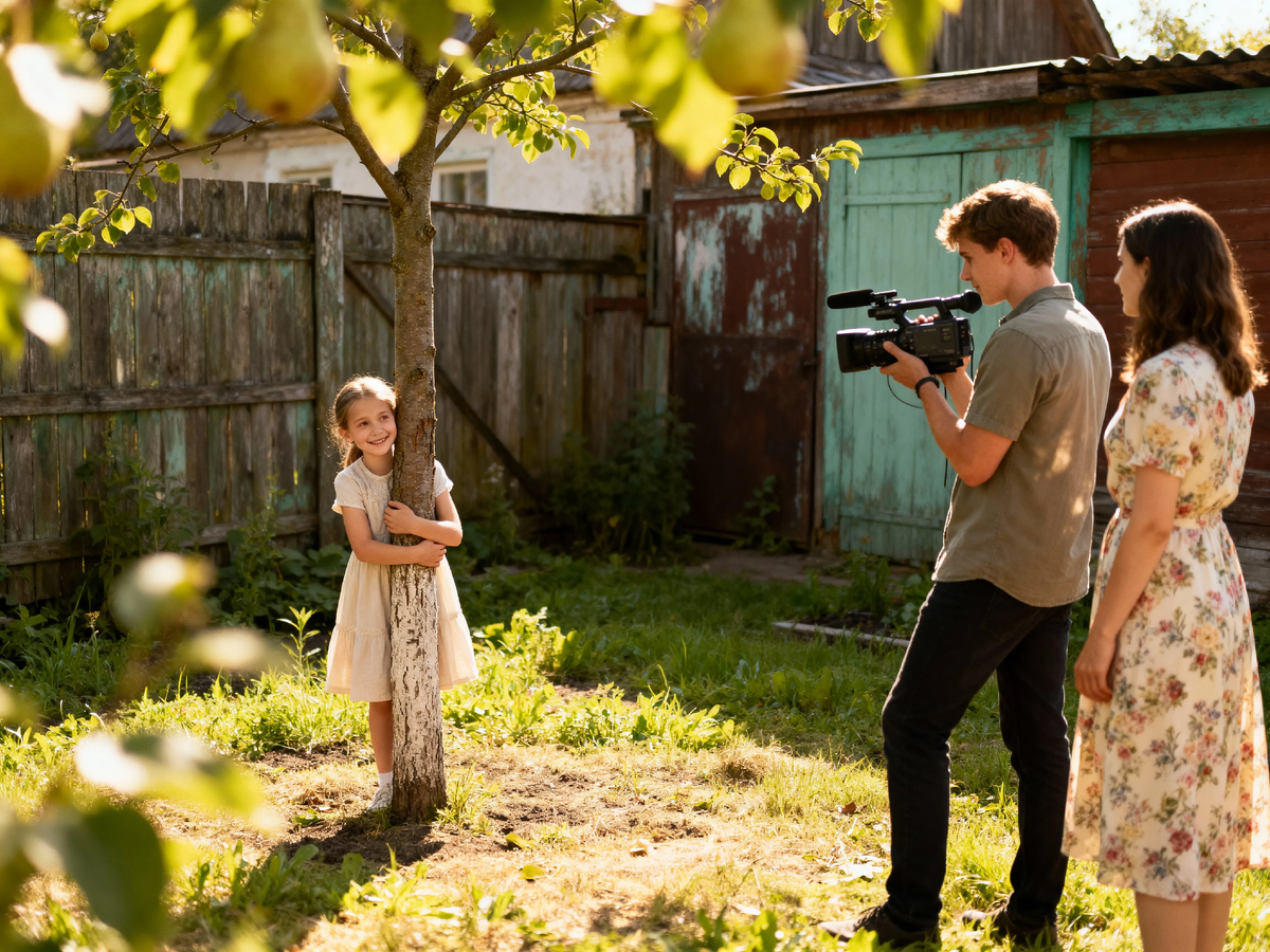 Никто на этой фотографии не знает, сколько испытаний ждёт их впереди — ни счастливая семья, ни это маленькое деревце. 📸🌳 Но именно здесь, в этой точке, рождается сила, которая переживёт дом, распад и огонь. Иногда самые важные вещи начинаются с одного шага и горсти земли.