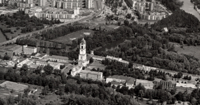 Один из закрытых городов...