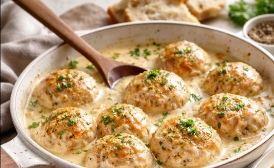 Нежные куриные котлеты в сливочном соусе: сочные, мягкие и всегда удачные