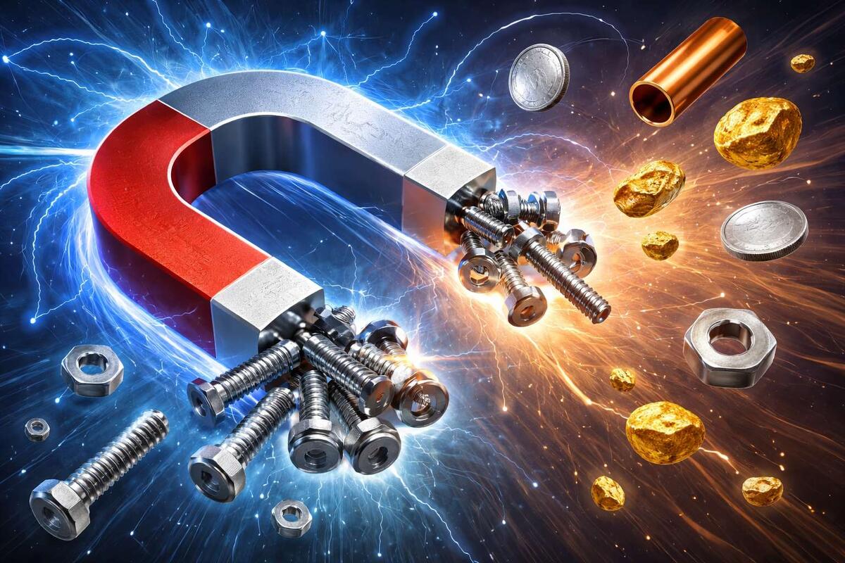    Миф из школы: правда ли, что магнит притягивает любой металл?