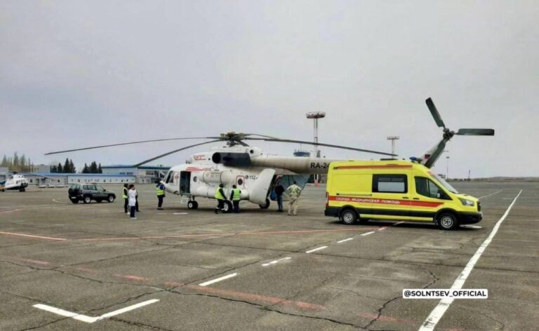    В Оренбуржье итоги работы санавиации за 2025 год Оренбуржье