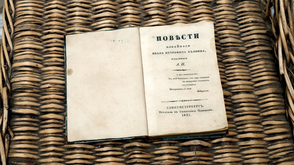 «Повести Белкина», первый выпуск 1831 года. Фотография: Igor Lijashkov / Фотобанк «Лори» 