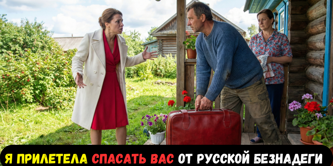 Австрийка прилетела из Европы спасать нас от «русской безнадеги», но муж молча выставил её чемодан за дверь — теперь в доме пахнет хлебом