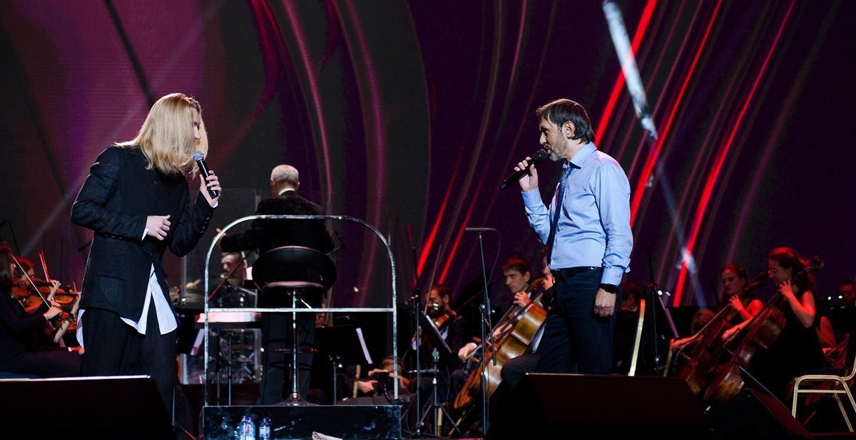     Александр Иванов (IVAN) и Николай Носков / Фото предоставлено Национальной музыкальной корпорацией