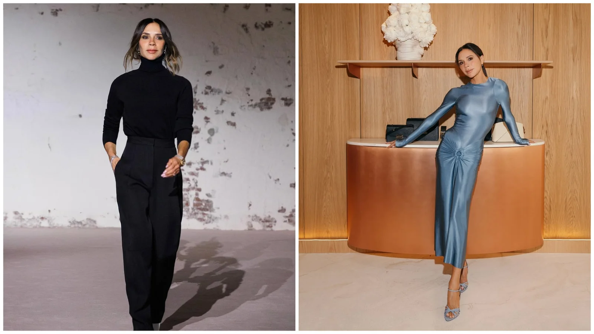 Секрет Виктории Бекхэм — один цвет для всего наряда