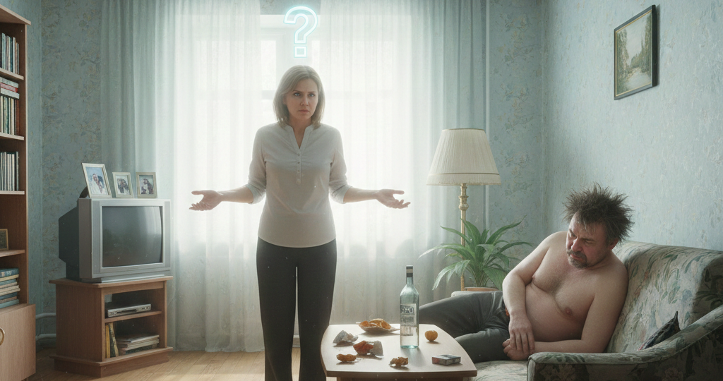 Почему мужчина пьет