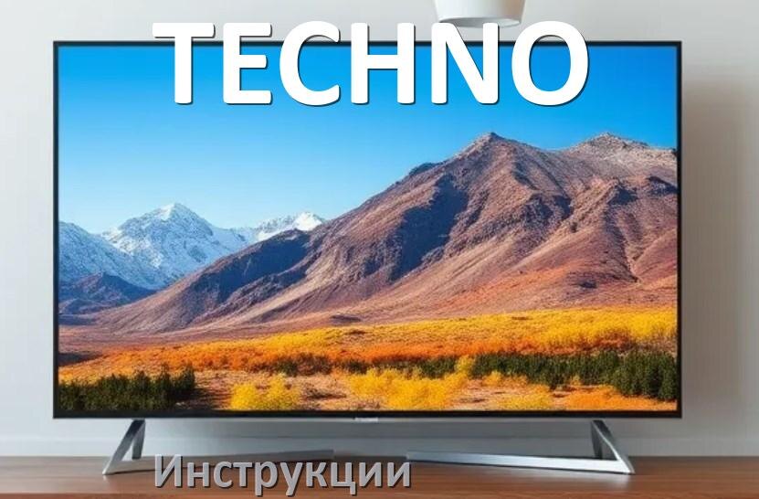 
Инструкция по эксплуатации телевизора TECHNO руководство пользователя на русском
