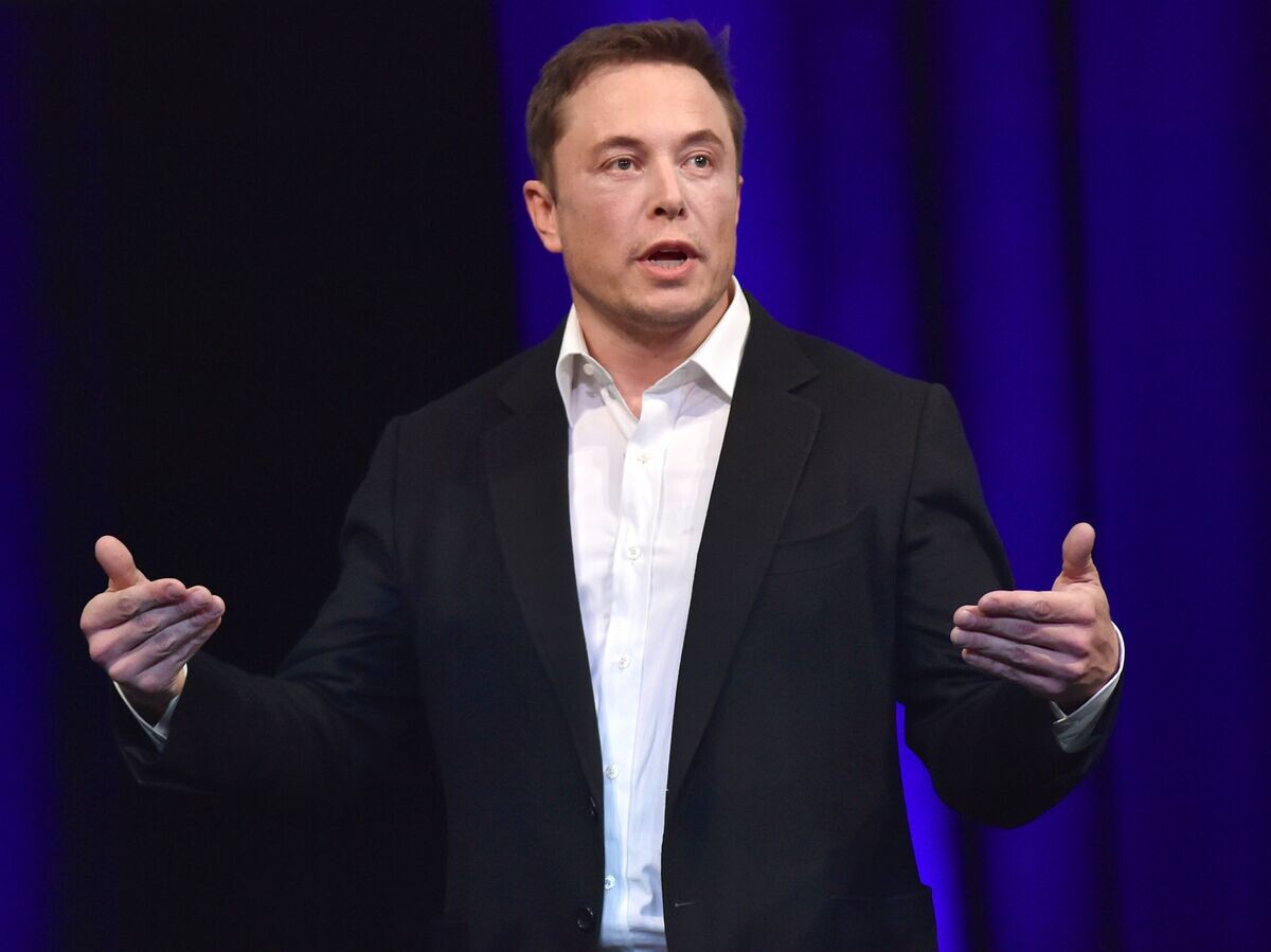    " Предприниматель и основатель SpaceX Илон Маск© AFP / Peter Parks