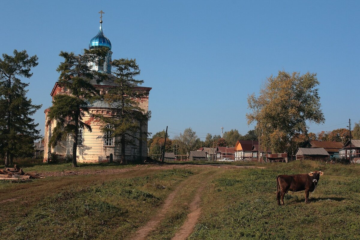 Село Верякуши в наше время. 