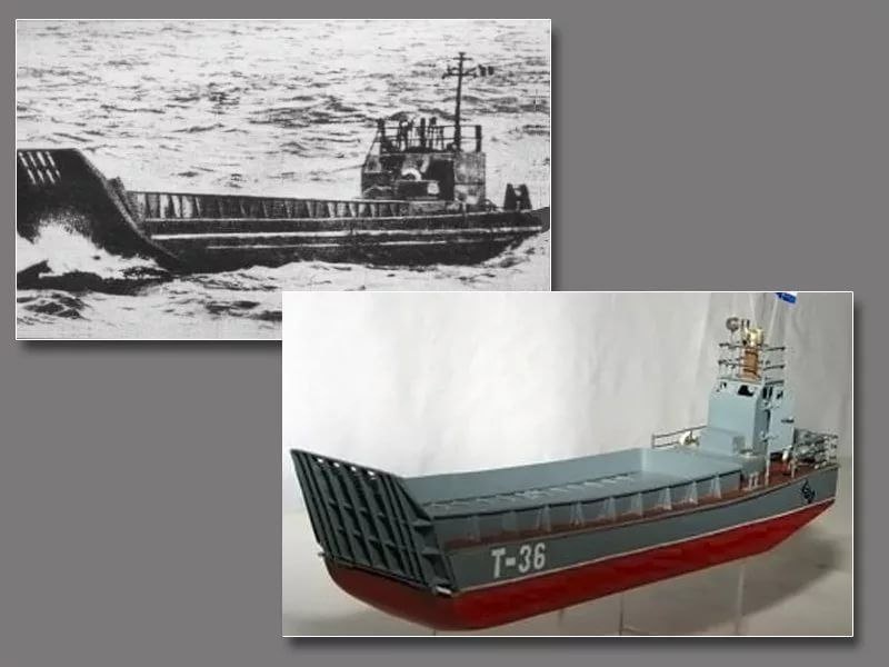 Баржа Т-36.