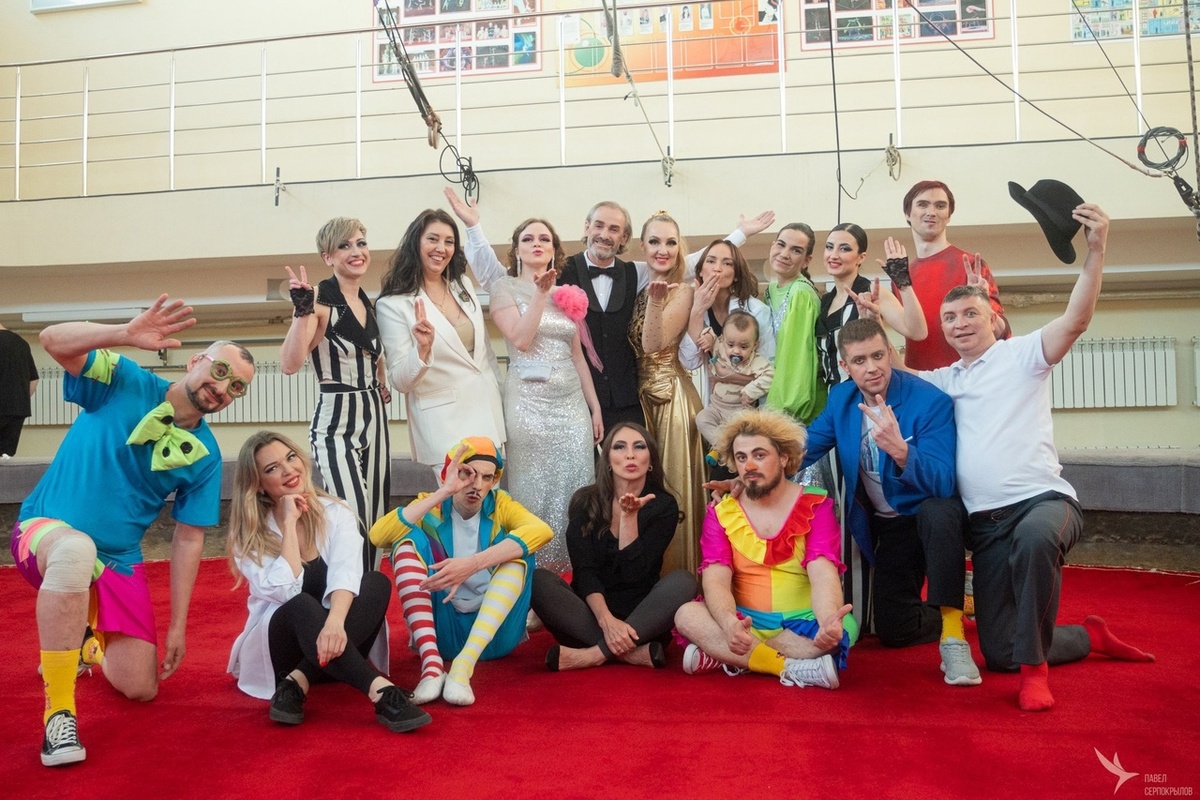 Участники Участники проекта «неЦирк» в Казанском цирке, 2024 г. 