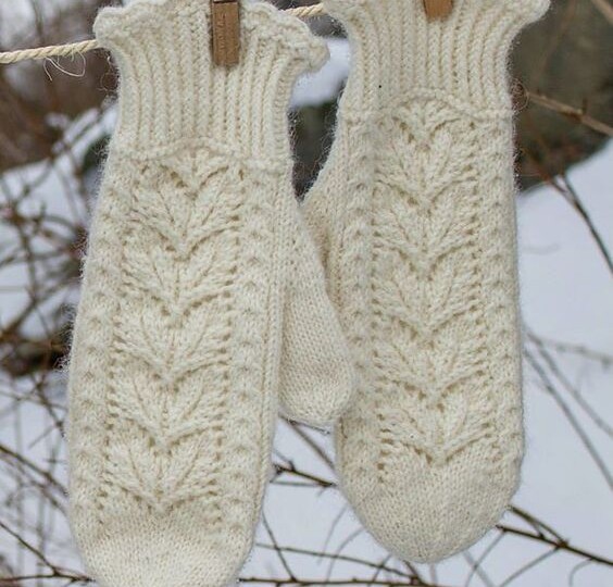 Вязаные перчатки и варежки. Вдохновляющие идеи.