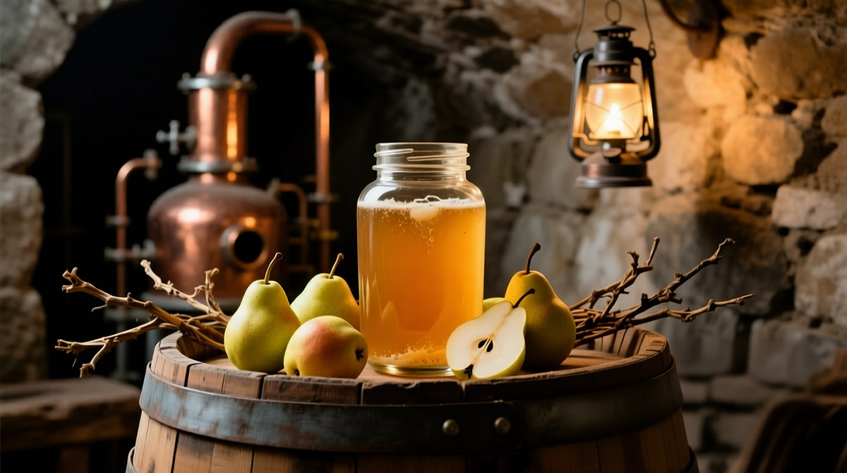 Брага из груш