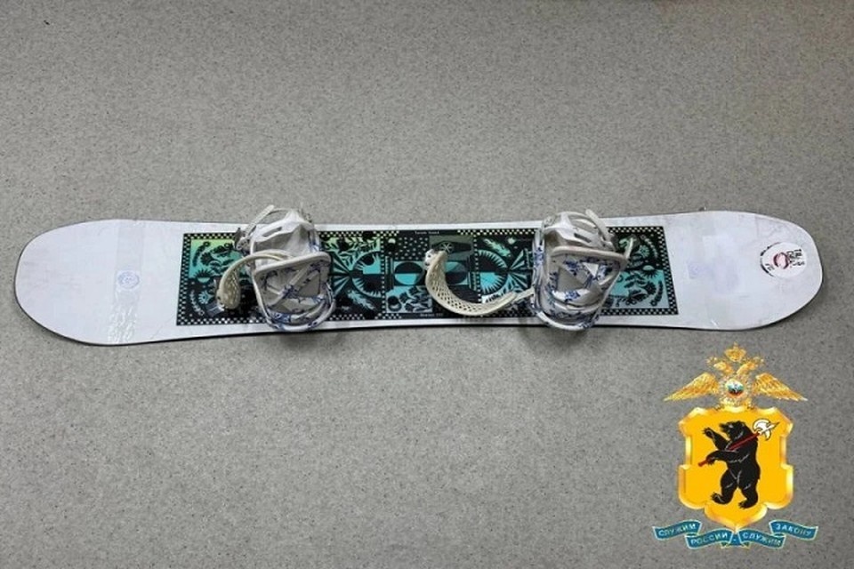    Сноуборд вернули хозяйке. Фото: УМВД РФ по Ярославской области.