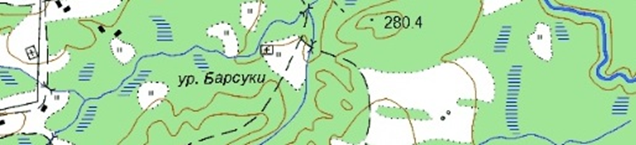 Фрагмент карты, 2001 г.