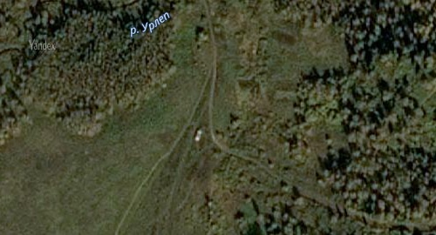 Местность, на которой находилась деревня Барсуки.