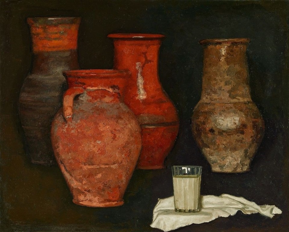 Гелий Коржев. Стакан молока