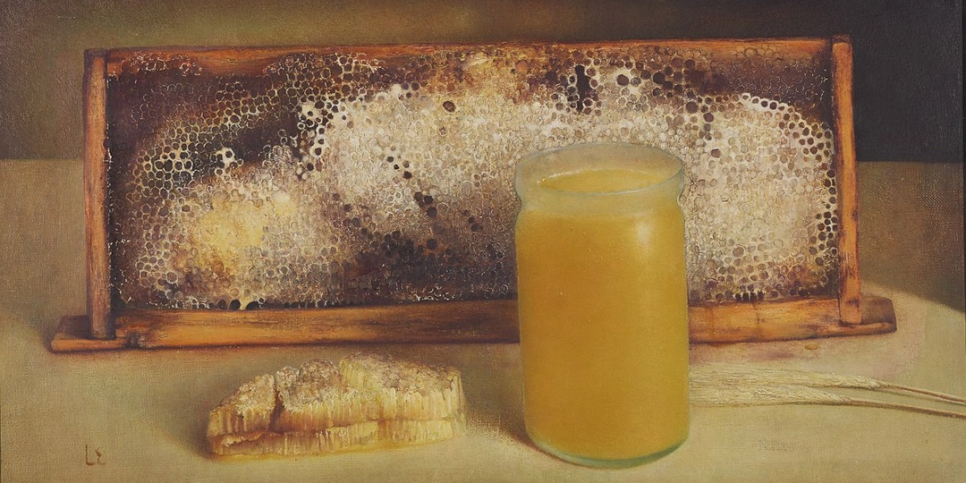 Молоко, Малина и Мед. Натюрморты для здоровья