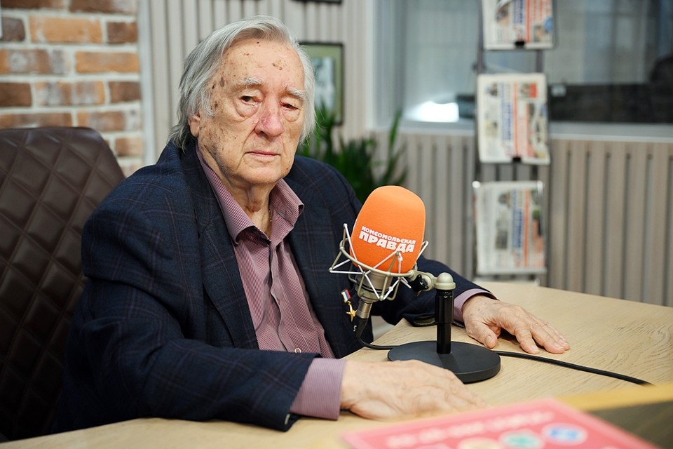    Писатель Александр Проханов н Иван МАКЕЕВ