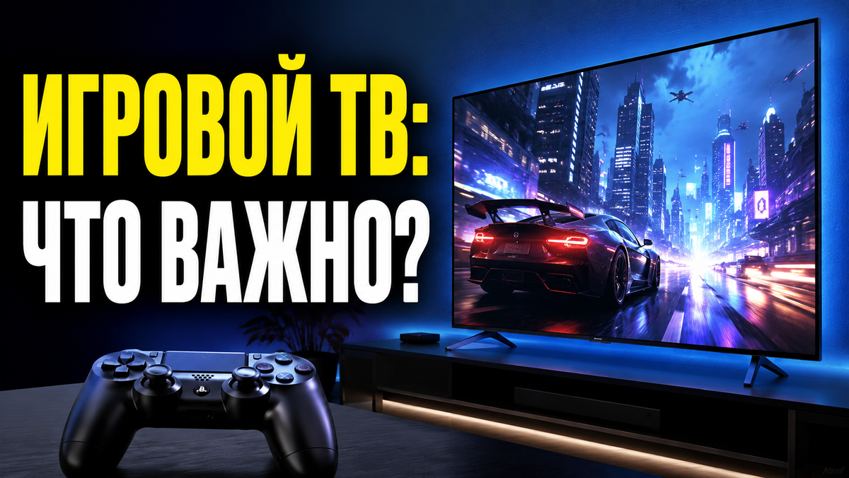 Разбираем, что действительно важно для игр: задержка, HDMI 2.1, VRR, режимы изображения и поведение телевизора в реальной динамике.