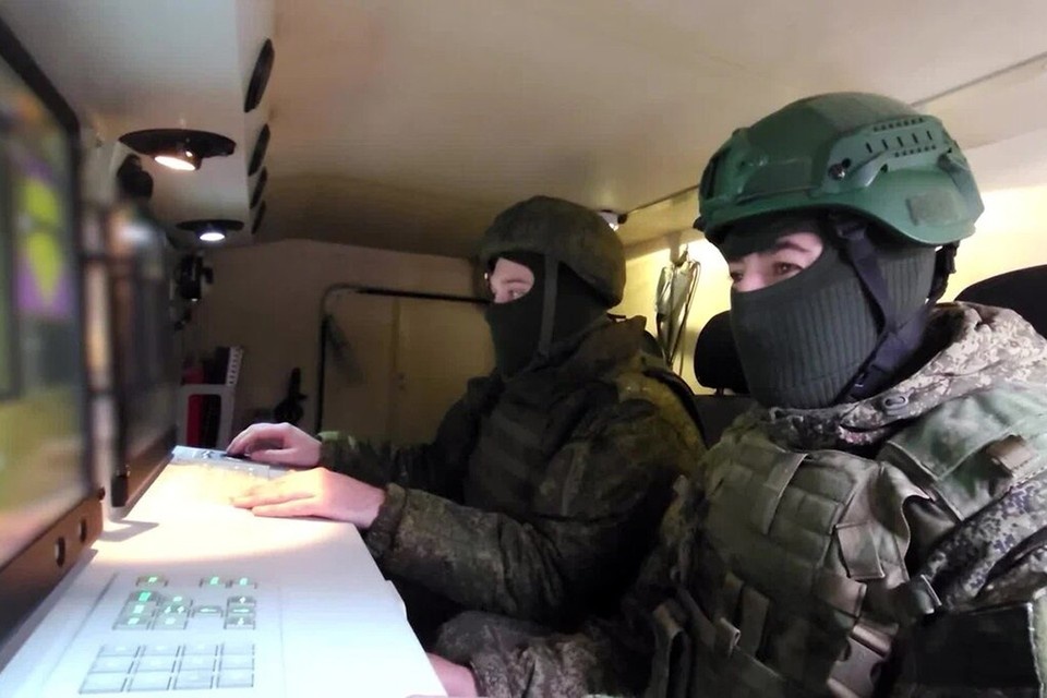    Боевая работа расчета "Панцирь-С"