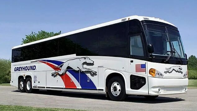 Автобус компании Грэйхаунд. (из Интернета).