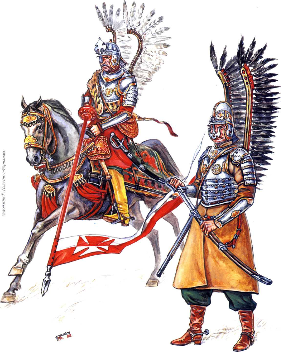 Крылатые гусары коронной хоругви.