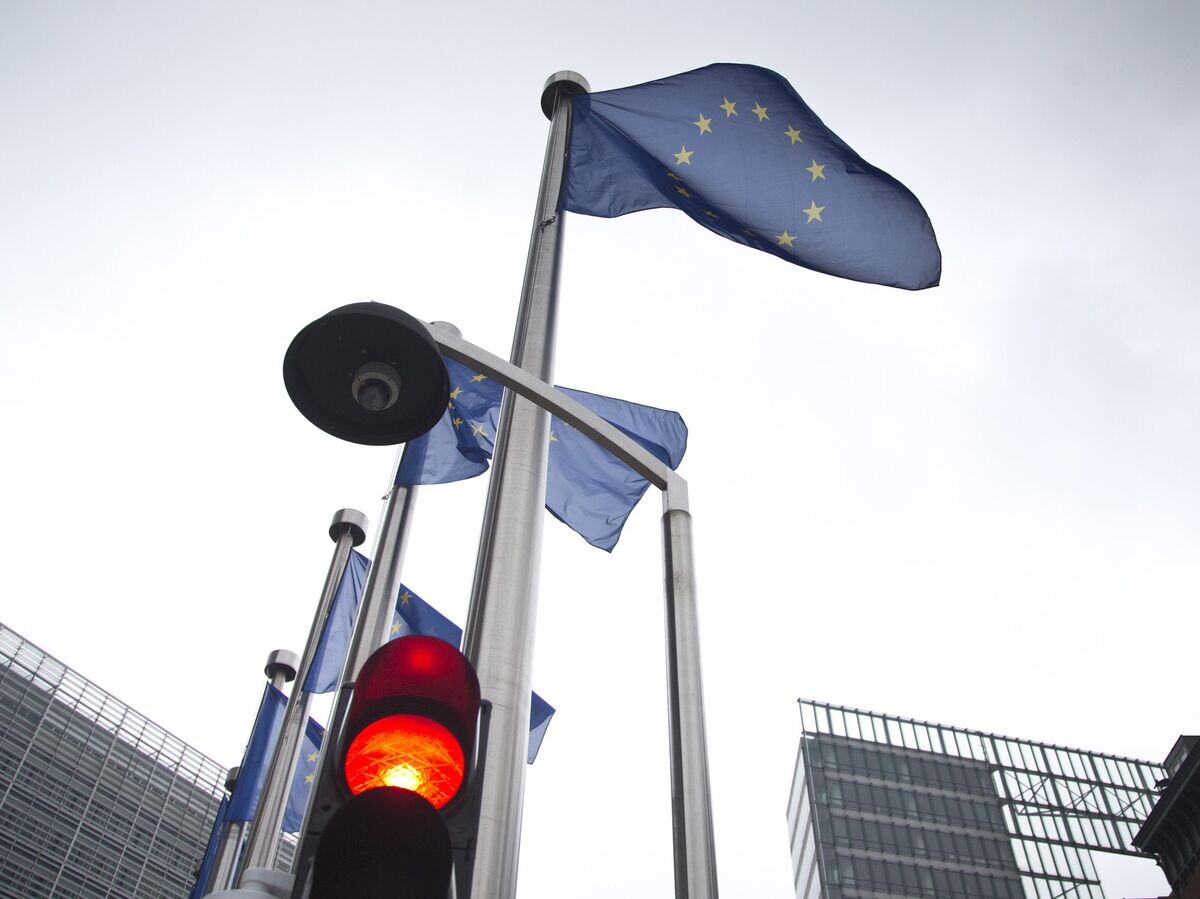    Флаг Евросоюза в Брюсселе | © AP Photo / Virginia Mayo