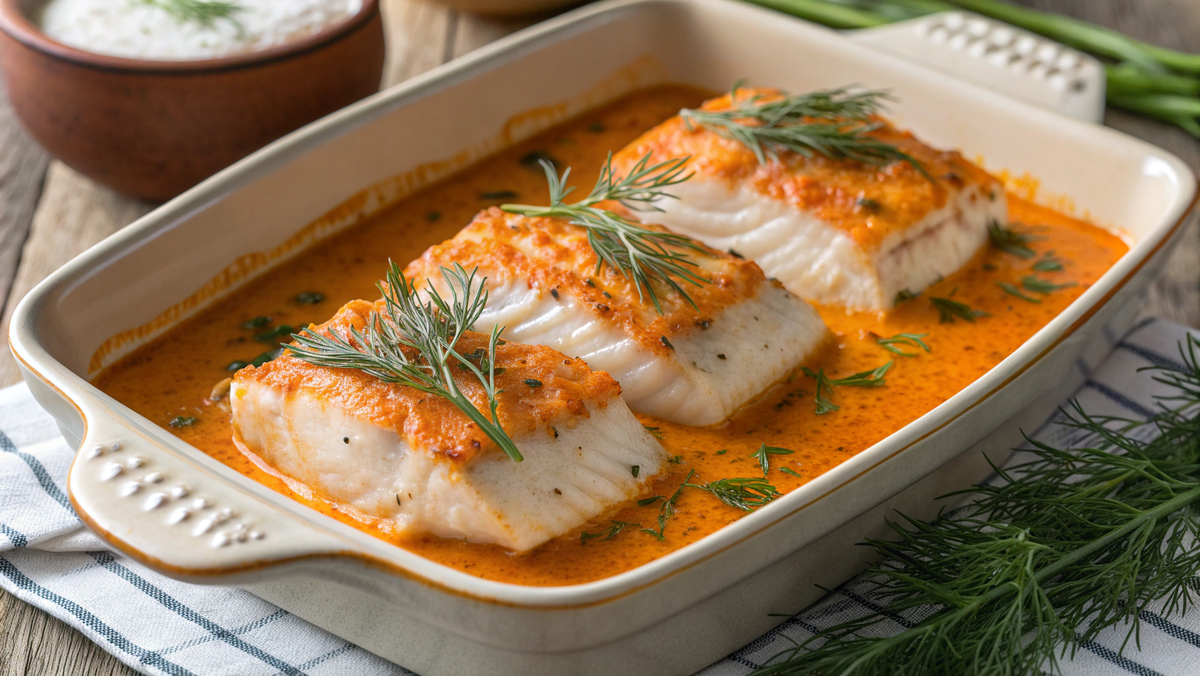 Минтай в овощном маринаде