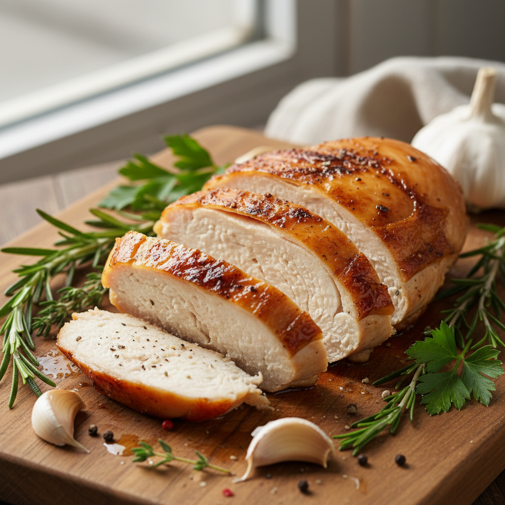 Идеальная текстура грудки: нежная, сочная, аппетитная – и никакой сухости!