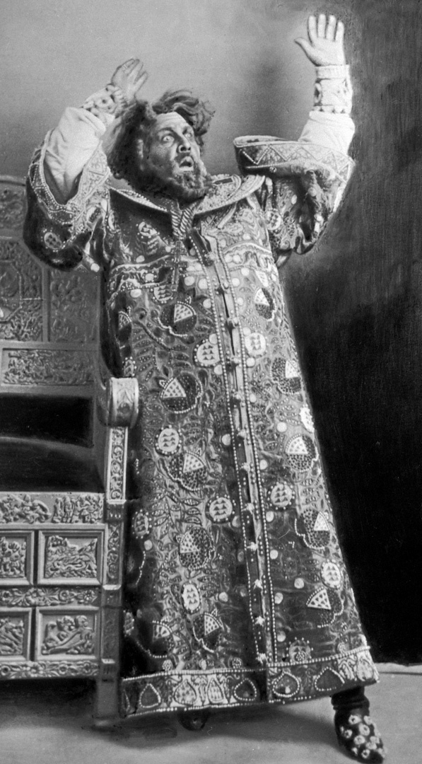 Шаляпин в роли Бориса Годунова