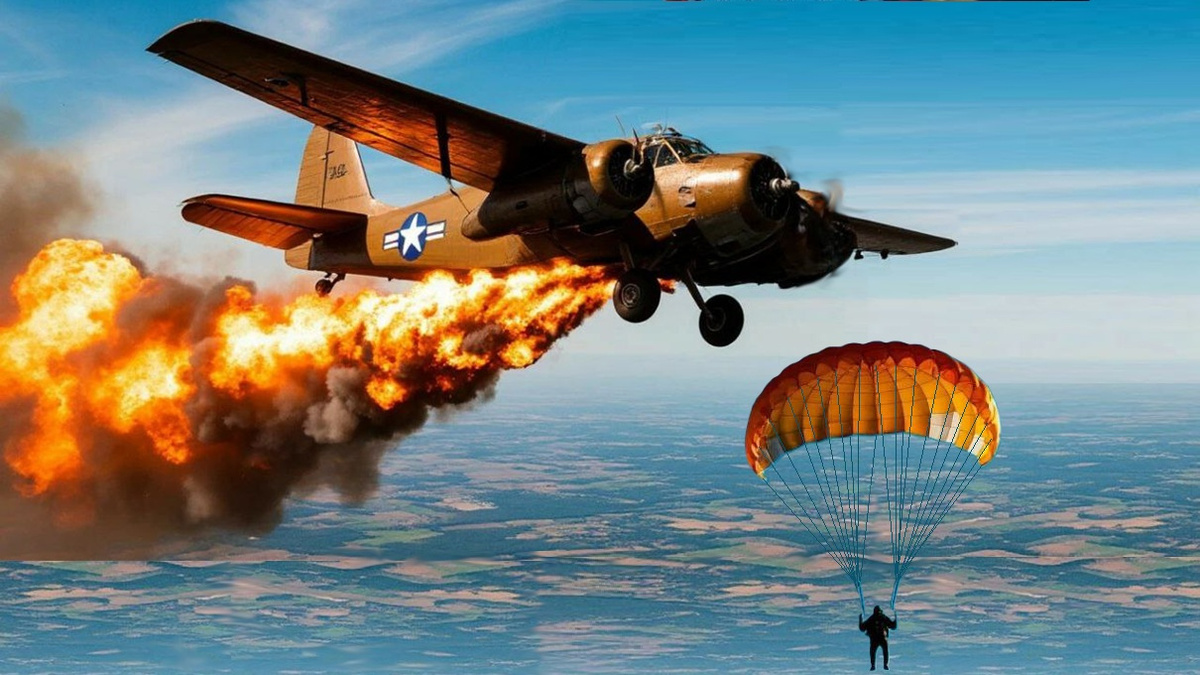 Большинство профессиональных военных воздерживались от стрельбы по парашютистам (летчикам, катапультирующихся со сбитых самолетов). Картинка от "Шедеврум".