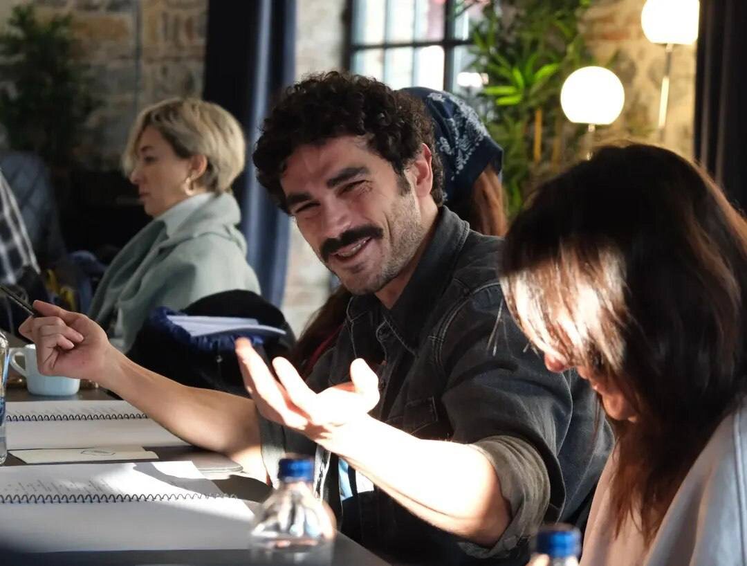 Фото с читки сценария к сериалу «Межгалактическая любовь»