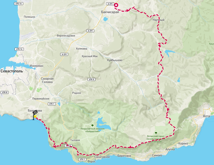 Весенний поход 2–10 мая 2026. Крым. Бахчисарай — Балаклава. Уровень 2-БА