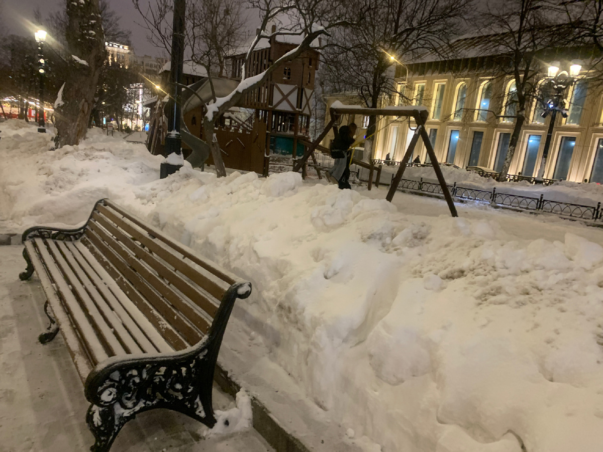 Кому-то холодно, а кто-то на качелях- фото авиора