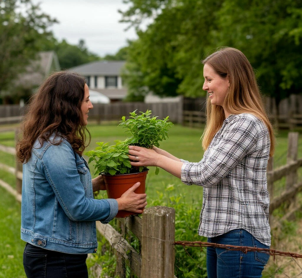 Бесплатно делиться саженцами растений с друзьями и соседями