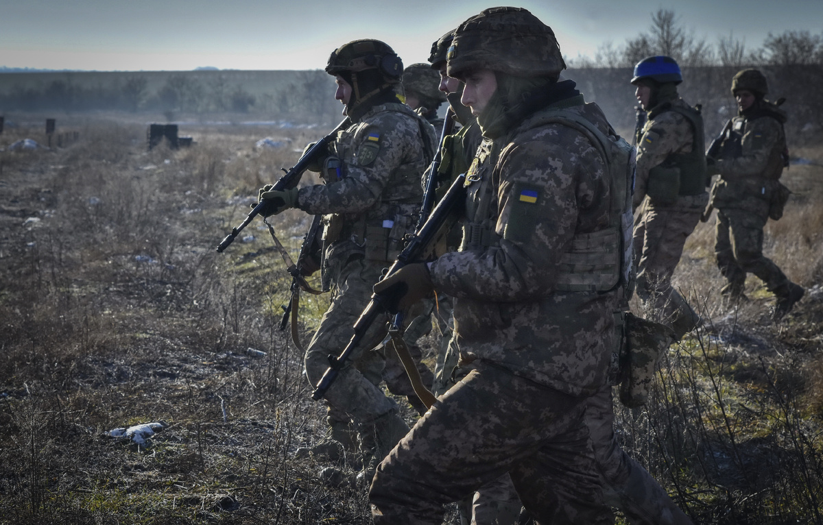 Andriy Andriyenko/Ukraine's 65th Mechanized Brigade via AP