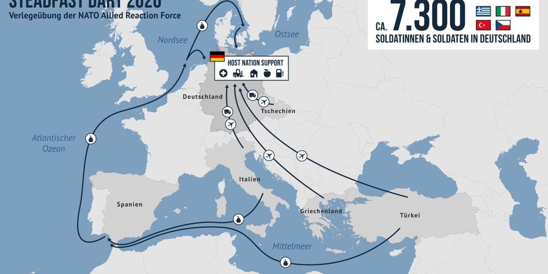 НАТО проводит крупнейшие логистические учения Steadfast Dart 26 в Европе