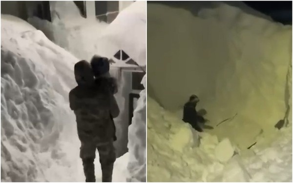    Камчатка переживает самые сильные снегопады за последние 30 лет. Введен режим ЧС