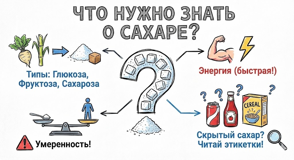 Всё о сахаре.