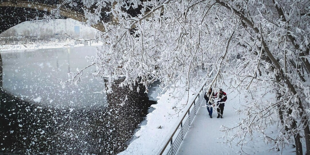 Мороз до -33°С отметился в Удмуртии