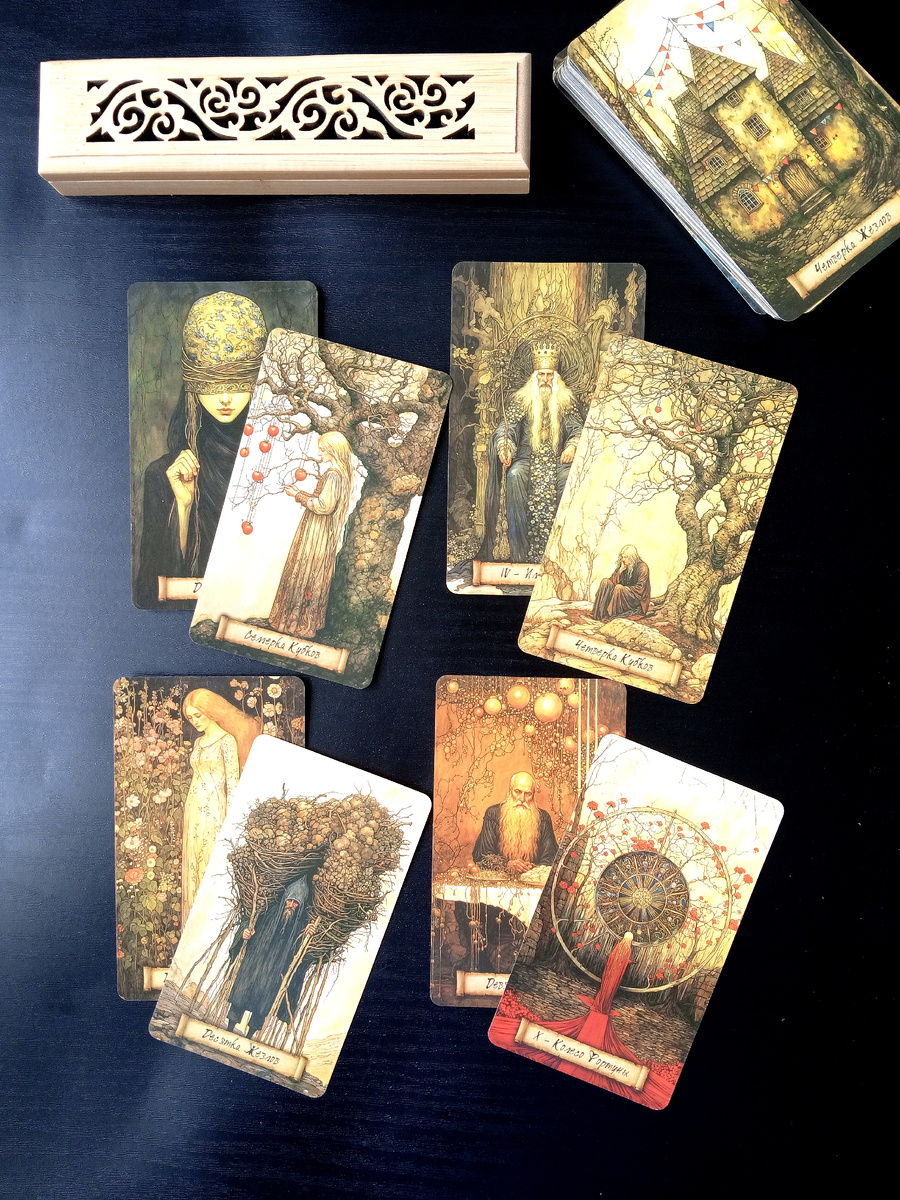 Ответ смотрим на колоде таро "Тени судьбы"
