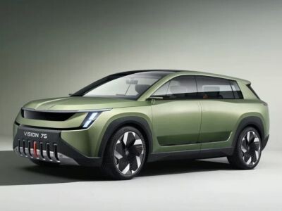    Skoda показала электрический семиместный флагман Peaq