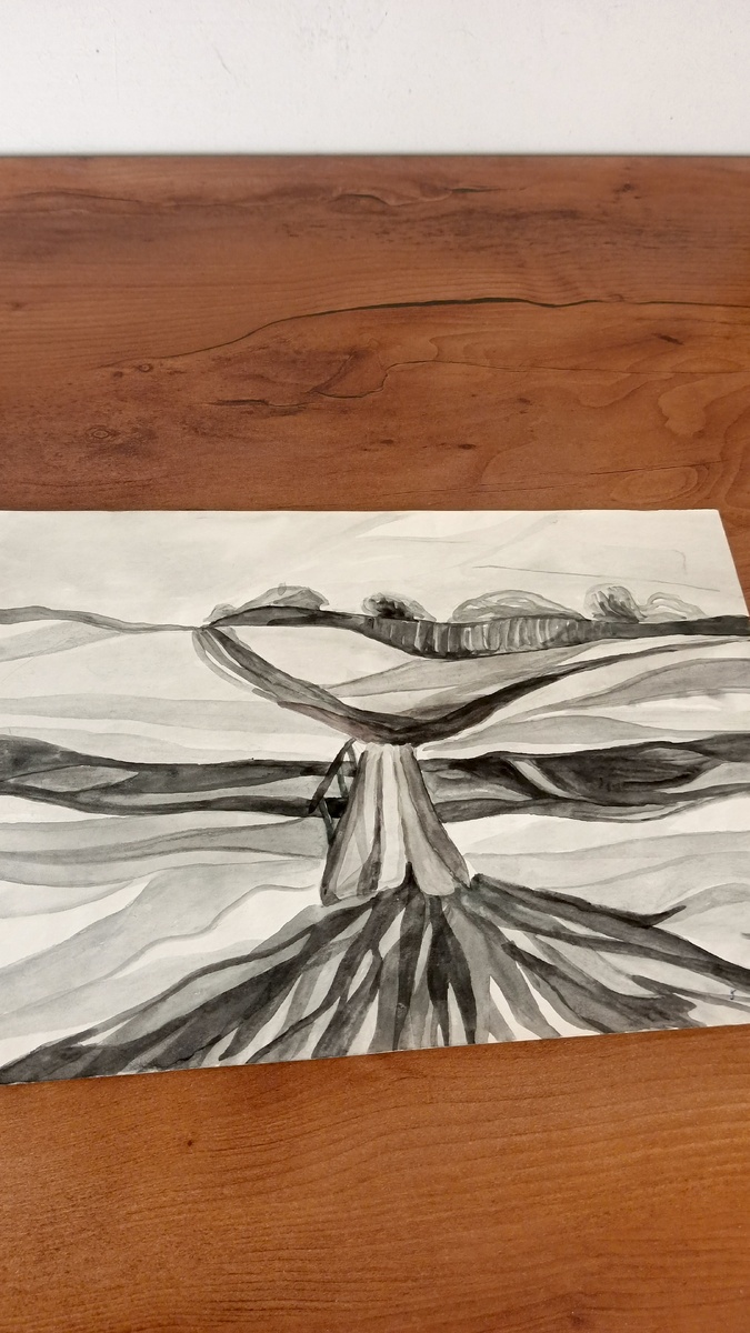 Зима где-то в деревне